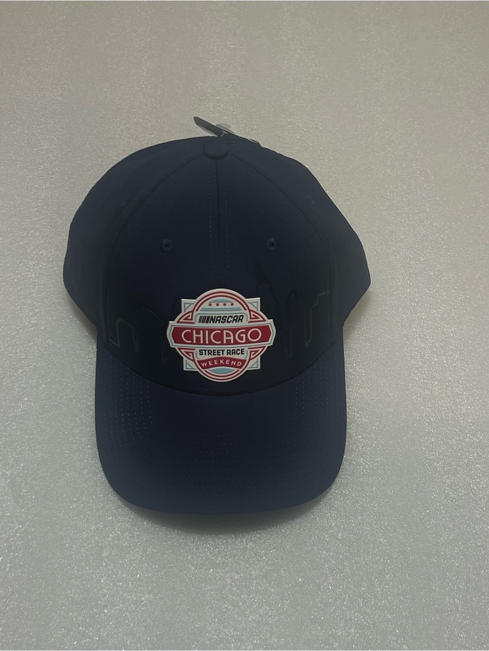NASCAR Chicago Street Race Weekend Navy Baseball Cap Limited Edition